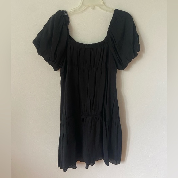 Black Babydoll Dress - Picture 2 of 3